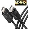 AXAGON RVD-HI20C2, DisplayPort -> HDMI 2.0b redukcia / kábel 1.8m, 4K/60Hz AXAGON RVD-HI20C2, DisplayPort -> HDMI 2.0b redukcia / kábel 1.8m, 4K/60Hz