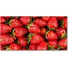 Fotoobraz na skle jahody 100x50 cm Fotoobraz na skle jahody 100x50 cm