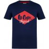 Lee Cooper Logo Pánske Tričko Tmavo Modré Farba: Nám.modrá, Veľkosť: M Lee Cooper Logo Pánske Tričko Tmavo Modré Farba: Nám.modrá, Veľkosť: M