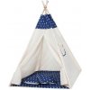 SPRINGOS Teepee stan pre deti Tmavo modrý s hviezdami SPRINGOS Teepee stan pre deti Tmavo modrý s hviezdami