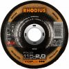 Rhodius 207440 | Rezný kotúč 115 x 2,0 x 22,23 mm, FTK38 vypuklý Rhodius 207440 | Rezný kotúč 115 x 2,0 x 22,23 mm, FTK38 vypuklý