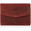 PAOLO PERUZZI Dámska kožená peňaženka s RFID | červená T-35-RD PAOLO PERUZZI Dámska kožená peňaženka s RFID | červená T-35-RD