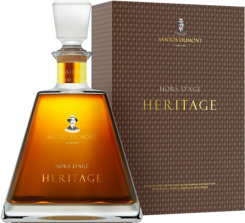 Santos Dumont Hors d\'Age Heritage 43,8% 0,7 l (kazeta)