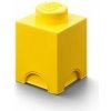 Úložný box, hranatý, LEGO, žltý Úložný box, hranatý, LEGO, žltý