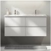 BATH DELUXE Kúpeľňová skrinka s umývadlom HELSINKI 120 cm biela 2xBT0185+BT0197 + záruka 3 roky zadarmo BATH DELUXE Kúpeľňová skrinka s umývadlom HELSINKI 120 cm biela 2xBT0185+BT0197 + záruka 3 roky zadarmo