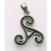 RiverSperky.Stříbrný keltský přívěsek Triskeles.AGPRIV740044. Stříbrný Keltský mystický amulet.AGPRIV740044. RiverSperky.Stříbrný keltský přívěsek Triskeles.AGPRIV740044. Stříbrný Keltský mystický amulet.AGPRIV740044.