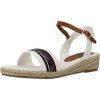 Tommy Hilfiger Sandále ROPE WEDGE Biela Tommy Hilfiger Sandále ROPE WEDGE Biela