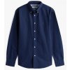 Tommy Hilfiger Košele s dlhým rukávom SOLID HERITAGE OXFORD RF Modrá Tommy Hilfiger Košele s dlhým rukávom SOLID HERITAGE OXFORD RF Modrá