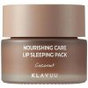Klavuu Nourishing Care Lip Sleeping Pack Coconut 20 g Klavuu Nourishing Care Lip Sleeping Pack Coconut 20 g