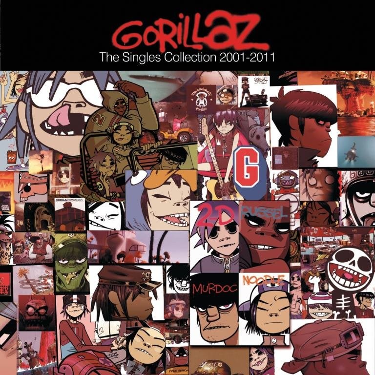 Gorillaz The Singles Collection 2001-2011