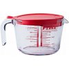 Sklenený kuchynský džbán s odmerkou a vrchnákom 1 L PYREX Sklenený kuchynský džbán s odmerkou a vrchnákom 1 L PYREX