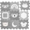 Zopa Penová podložka Puzzle 9 ks Wild Life Wild Life