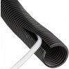 Chránička na kábel - husí krk 54,5 mm s pozdĺžnym rezom Chránička na kábel - husí krk 54,5 mm s pozdĺžnym rezom