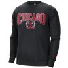 Nike mikina Nba Chicago Bulls Fleece Courtside čierna Nike mikina Nba Chicago Bulls Fleece Courtside čierna