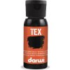 Darwi Farby na textil, 50 ml čierna Darwi Farby na textil, 50 ml čierna