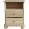 ComfortMatrace Nočný stolík z masívu FELIX Barva: prirodzená farba ComfortMatrace Nočný stolík z masívu FELIX Barva: prirodzená farba