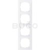 Schneider Electric Merten M-Pure 4-rámček Polar White Schneider Electric Merten M-Pure 4-rámček Polar White