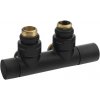 SAPHO - TWIN BLACK pripojovacia súprava ventilov pre stredové pripojenie, čierna mat CP4101BS SAPHO - TWIN BLACK pripojovacia súprava ventilov pre stredové pripojenie, čierna mat CP4101BS