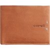 Pánska peňaženka z koňakovej kože Giorgio Carelli s RFID, 11 × 9 cm Pánska peňaženka z koňakovej kože Giorgio Carelli s RFID, 11 × 9 cm