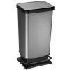 ROTHO odpadkový kôš PASO 40 l, karbón ROTHO odpadkový kôš PASO 40 l, karbón