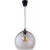 TK Lighting Cubus závesné svietidlo 1x15 W čierna-jantárová 2064 TK Lighting Cubus závesné svietidlo 1x15 W čierna-jantárová 2064