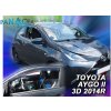 Deflektory Heko Toyota Aygo II 3D od 2014 Deflektory Heko Toyota Aygo II 3D od 2014