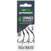 3ks - Hotová Sekcia Spinner Korda Spinner Barbless Hook Section 4 3ks - Hotová Sekcia Spinner Korda Spinner Barbless Hook Section 4