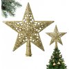Zlatá hviezda na vianočný stromček, 20 x 23 cm Zlatá hviezda na vianočný stromček, 20 x 23 cm