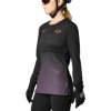 FOX cyklistický dres Flexair Ls Jersey Black/PURPLE - M FOX cyklistický dres Flexair Ls Jersey Black/PURPLE - M