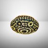 Stropné orientálne svietidlo mozaiková lampa Melon B&W Ø25 Stropné orientálne svietidlo mozaiková lampa Melon B&W Ø25