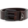 Diesel D LOGO B-DAVE II BELT DARK BROWN
