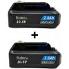 Akubee - 2 ks batéria 10.8V 2.0Ah kompatibilná s Makita CXT 12V max Akubee - 2 ks batéria 10.8V 2.0Ah kompatibilná s Makita CXT 12V max