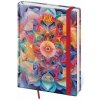 Diár 2026 denný A5 Vario - Kaleidoscope s gumičkou Diár 2026 denný A5 Vario - Kaleidoscope s gumičkou