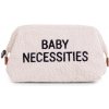 Childhome Toaletná taška Baby Necessities Teddy Off White