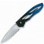 Buck Tempest Dark Blue/Black Serrated