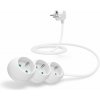 Connect IT prodlužovací kabel 230 V, 3 zásuvky, 1,5m, bez vypínače (bílý) CI-1319 Connect IT prodlužovací kabel 230 V, 3 zásuvky, 1,5m, bez vypínače (bílý) CI-1319