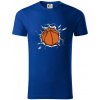 Basketbal lopta v triku - Tričko z organickej bavlny - XL ( Kráľovská modrá ) Basketbal lopta v triku - Tričko z organickej bavlny - XL ( Kráľovská modrá )