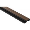 Mardom L0204RT Zakončovací profil pravý k dekoračným lamelám - dekor tmavý dub - LRT, rozmer 200 x 1,2 x 3,9 cm Mardom L0204RT Zakončovací profil pravý k dekoračným lamelám - dekor tmavý dub - LRT, rozmer 200 x 1,2 x 3,9 cm
