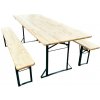 TENTino Profi pivný záhradný set 220x80 cm - STÔL + 2x LAVICA TENTino Profi pivný záhradný set 220x80 cm - STÔL + 2x LAVICA