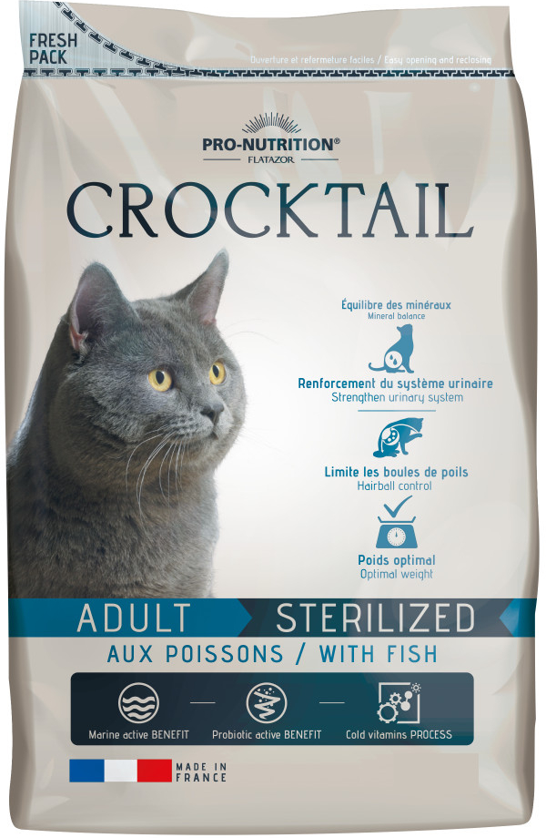 Flatazor Crocktail Adult Sterilized Fish 2 kg