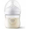 Avent Natural Response priehľadná fľaša s cumlíkom pre podporu rytmu pitia 125 ml Fľaša Avent Natural Response priehľadná fľaša s cumlíkom pre podporu rytmu pitia 125 ml Fľaša