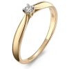 Blink-Blink Elegantný diamantový prsteň 0.08 ct 1108ZDG Blink-Blink Elegantný diamantový prsteň 0.08 ct 1108ZDG