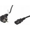 LANBERG CEE 7/7 na IEC 320 C13 POWER CORD 5M VDE černý CA-C13C-11CC-0050-BK LANBERG CEE 7/7 na IEC 320 C13 POWER CORD 5M VDE černý CA-C13C-11CC-0050-BK