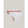 Dámské kalhotky 3Pack BRAZILIAN UW0UW03871 0R2 bílé/sv.béžové/růž - Tommy Hilfiger S Dámské kalhotky 3Pack BRAZILIAN UW0UW03871 0R2 bílé/sv.béžové/růž - Tommy Hilfiger S