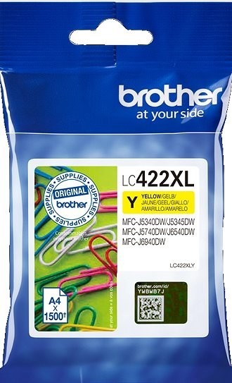 Brother LC-422XLY - originálny