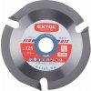 Extol Craft 8803284 | Pílový kotúč s SK plátkami, Ø125x4,0x22,2mm, 3z Extol Craft 8803284 | Pílový kotúč s SK plátkami, Ø125x4,0x22,2mm, 3z
