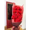 Darček pre ženy - Kytica mydlových ruží For you červená Darček pre ženy - Kytica mydlových ruží For you červená