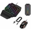 Herná súprava klávesnice a myši FPS, Windows/Android, čierna Herná súprava klávesnice a myši FPS, Windows/Android, čierna