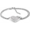 Tommy Hilfiger Pôvabný oceľový náramok so srdiečkom Bold Heart 2780928 Tommy Hilfiger Pôvabný oceľový náramok so srdiečkom Bold Heart 2780928