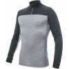 Pánske tričko dl.rukáv zips SENSOR MERINO BOLD cool gray/anthracite XXL Pánske tričko dl.rukáv zips SENSOR MERINO BOLD cool gray/anthracite XXL